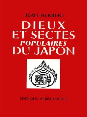 cover image of Dieux et sectes populaires du Japon